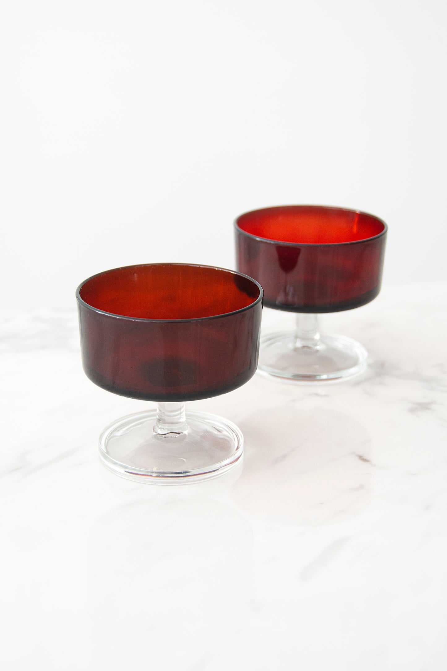 Ruby Red Dessert Bowl