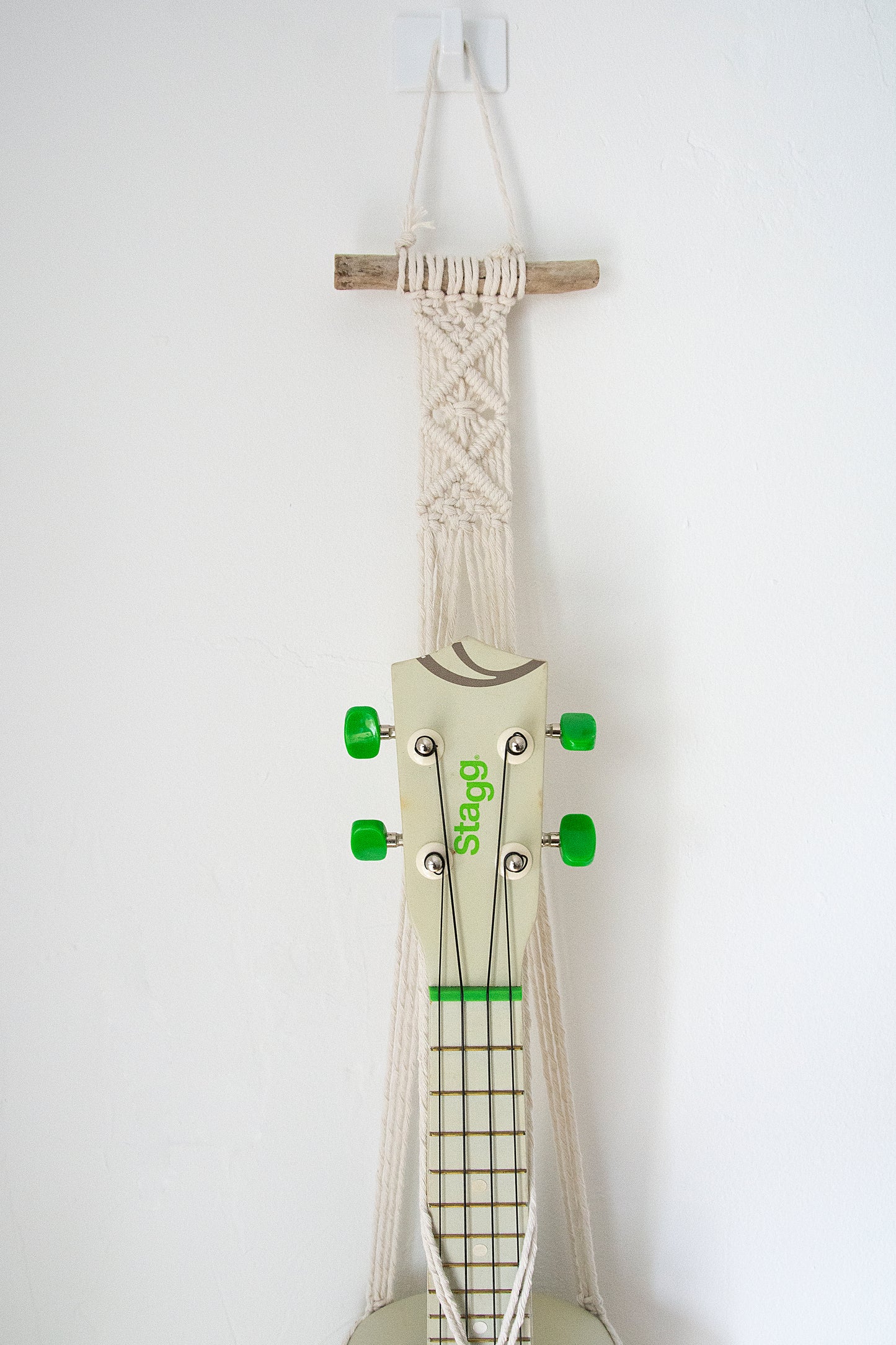 Boho ukulele hanger