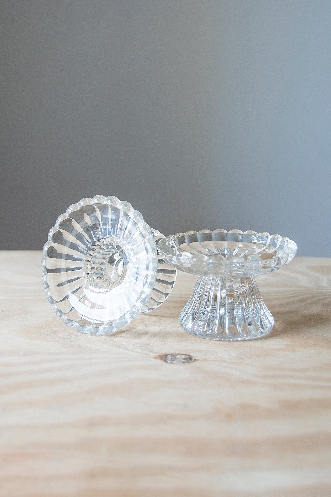 Twin Crystal Candle Holders