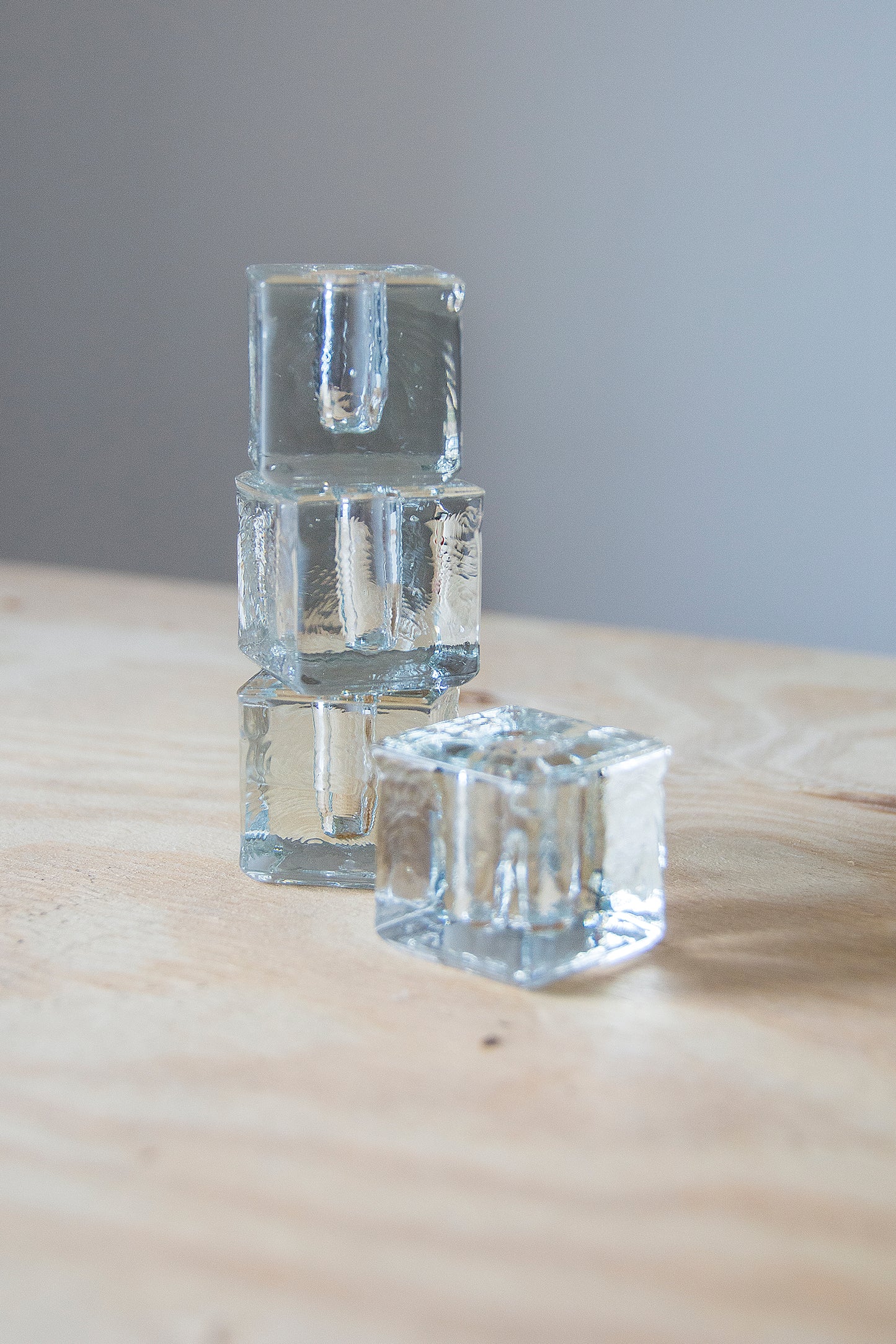 Ice Cubes Candle Holders